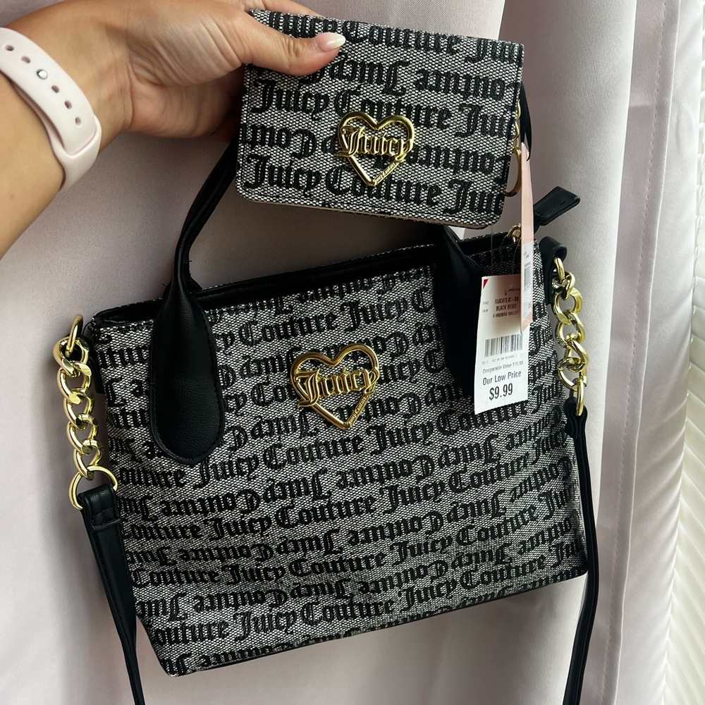 Juicy Couture bag and wallet